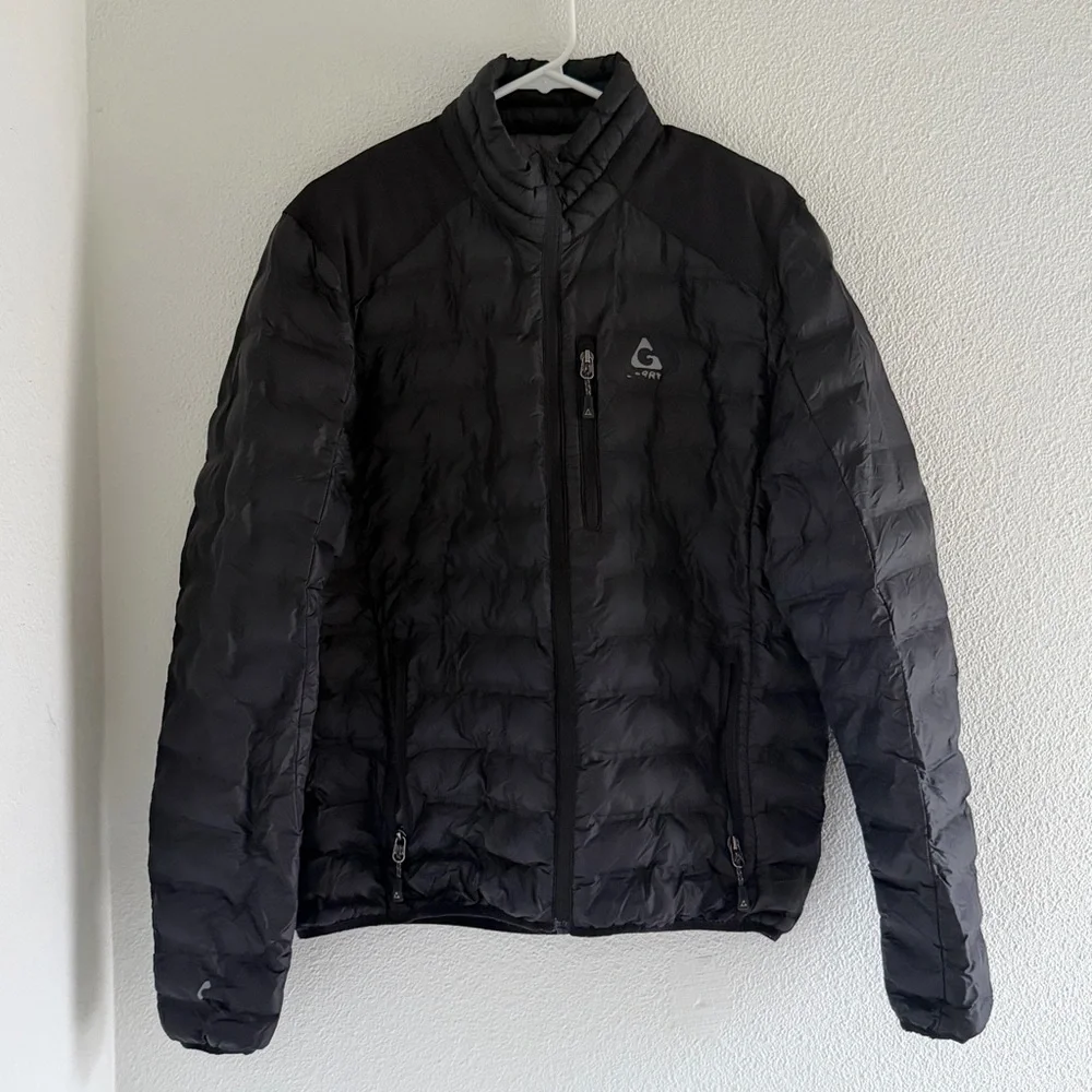 Gerry Men's Welded Insulated Lightweight Puffer Jacket‎ Black Size Medium